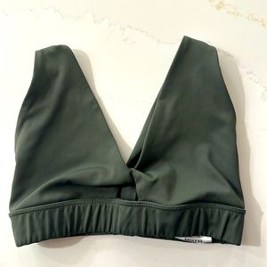 Tiger Friday Twisted Sister  Bralett in Moss AXS